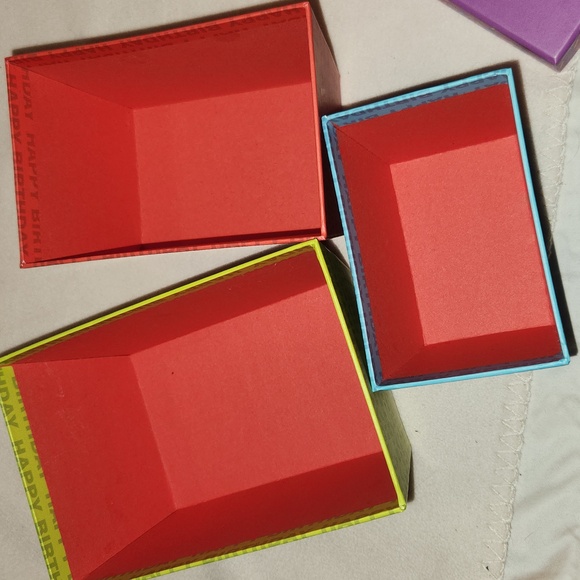 Colorful Nesting Happy Birthday Boxes (5) - Picture 8 of 8